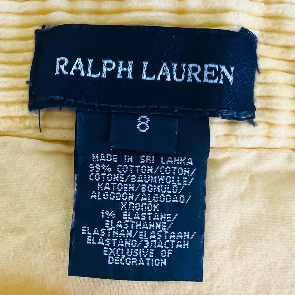Ralph Lauren stylish yellow